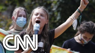 Às vésperas da COP26, Greta Thunberg e ativistas protestam em prol do clima | CNN 360