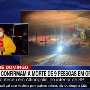 Bombeiros confirmam a morte de 9 pessoas em gruta no interior de SP | CNN Domingo