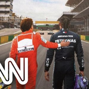 Hamilton faz homenagem para Ayrton Senna na internet | CNN PRIME TIME