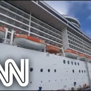 Porto de Santos recebe primeiro navio que fará cruzeiros | LIVE CNN