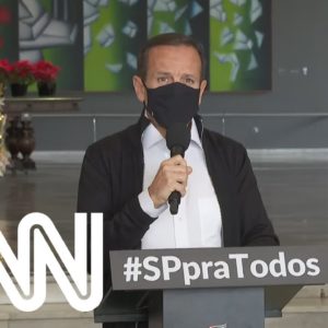 SP desobrigará uso de máscaras ao ar livre em 11 de dezembro | LIVE CNN