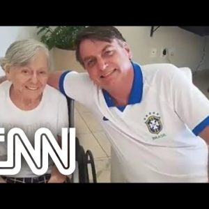Bolsonaro chega ao Brasil para velório da mãe | VISÃO CNN