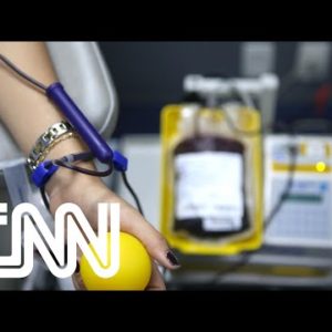 Hemocentros alertam para baixo estoque de sangue | CNN DOMINGO
