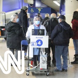 Quebec planeja cobrar imposto de não vacinados | JORNAL DA CNN