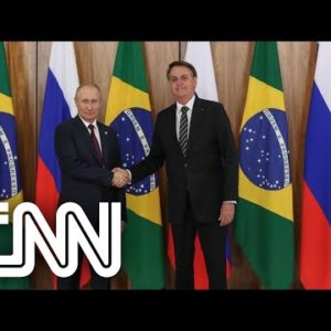 Bolsonaro e Carlos França tratam de visita à Rússia | JORNAL DA CNN