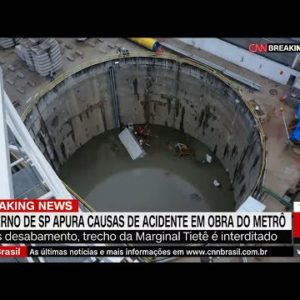 Especialista defende perícia técnica para entender desmoronamento de obra em SP | VISÃO CNN