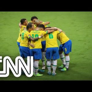 Seleção brasileira goleia por 4 a 0 o Paraguai e segue invicto nas Eliminatórias| AGORA CNN