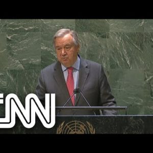 "Não podemos desistir de resolução pacífica", diz secretário-geral da ONU | LIVE CNN