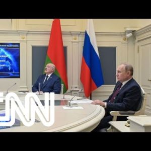 Putin acompanha exercícios militares nucleares com mísseis balísticos | CNN SÁBADO