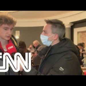 Repórter da CNN relata ajuda a refugiados ucranianos | CNN DOMINGO