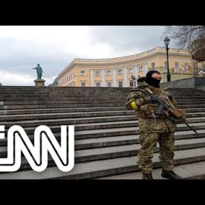 Moradores de Odessa temem ataque a patrimônio cultural da cidade | JORNAL DA CNN