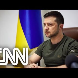 Zelensky diz que autoridades dos EUA visitarão Kiev neste domingo (24) | CNN SÁBADO