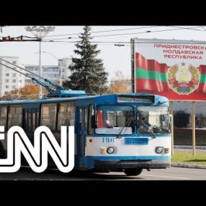 Moradores da Transnístria esperam por tropas russas | JORNAL DA CNN
