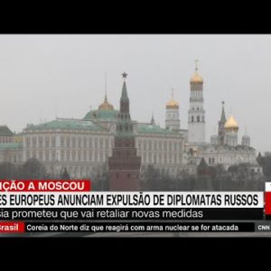 Países europeus anunciam expulsão de diplomatas russos | NOVO DIA