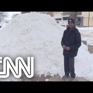 Tempestade de neve deixa 8 milhões em alerta nos EUA  | AGORA CNN