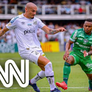 Torcedores de Santos e Coritiba entram em confronto | CNN DOMINGO