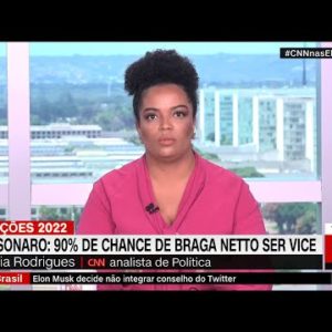 Bolsonaro diz que há "90% de chance" do ex-ministro Braga Netto ser seu vice | LIVE CNN