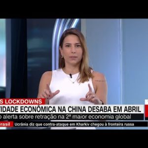 Economia da China esfria com impacto de lockdowns sobre comércios e indústria | LIVE CNN