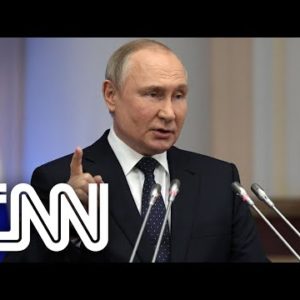 Putin diz que Rússia responderá se Otan reforçar militarmente Suécia e Finlândia | LIVE CNN