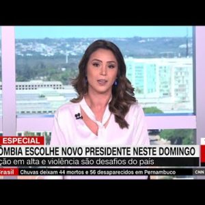 Colombianos vão às urnas neste domingo (29) para escolher novo presidente | CNN DOMINGO