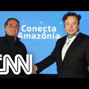 Bolsonaro elogia Musk após reunião com bilionário | CNN 360º