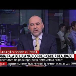 Borges: Declaração de Lula sobre Ucrânia foi muito infeliz | EXPRESSO CNN