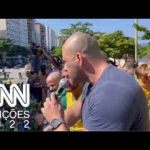 Daniel Silveira participa de atos pró-Bolsonaro | CNN 360º