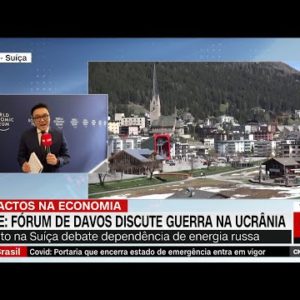 Fórum de Davos, na Suíça, discute guerra na Ucrânia | CNN MONEY