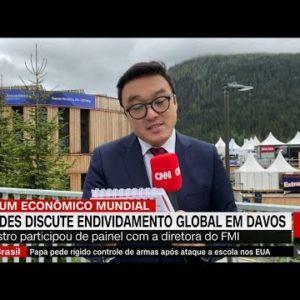 Guedes discute endividamento global em Davos | VISÃO CNN