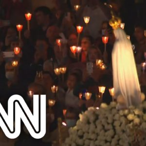 Missa no Santuário de Fátima pede paz para Ucrânia | CNN PRIME TIME