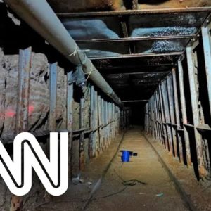 Polícia descobre túnel que liga México e Estados Unidos | EXPRESSO CNN
