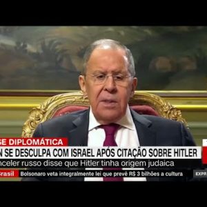 Putin se desculpa com Israel após citação sobre Hitler | EXPRESSO CNN