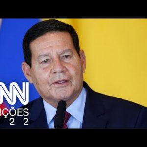 "Responsabilidade pela lisura do processo é do TSE", diz Mourão | LIVE CNN