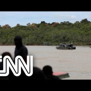 Suspeito por desaparecimento no Amazonas é levado ao local de buscas | VISÃO CNN