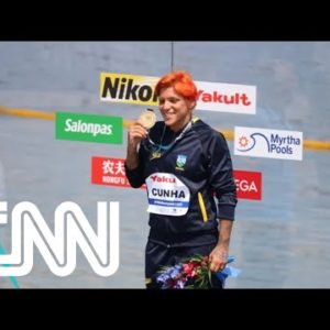 Nadadora Ana Marcela Cunha conquista medalha de ouro no Mundial de Budapeste | EXPRESSO CNN