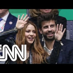 Cantora Shakira e zagueiro Piqué confirmam separação após 12 anos | CNN SÁBADO