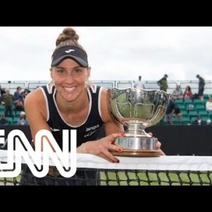 Bia Haddad vence 1º título na elite do tênis | CNN DOMINGO