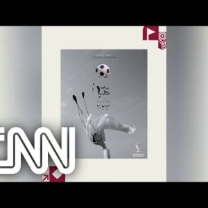 Fifa divulga pôster oficial da Copa do Mundo 2022 | AGORA CNN