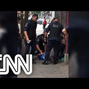 Guarda que pôs joelho em pescoço de homem durante abordagem em SP é investigado | AGORA CNN