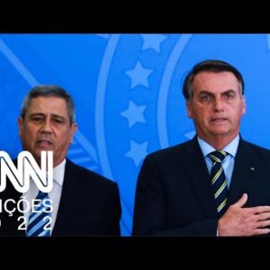 “Pretendo anunciar nos próximos dias Braga Netto como vice”, diz Bolsonaro | NOVO DIA