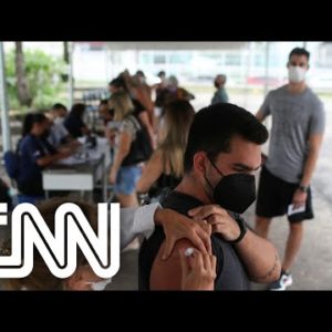 São Paulo, Rio e João Pessoa têm "dia D" de vacinação | JORNAL DA CNN