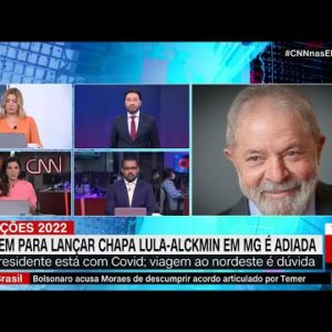 Viagem para lançar chapa Lula-Alckmin em MG é adiada | CNN 360°