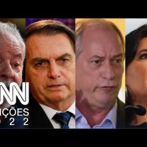 Lula, Jair Bolsonaro, Ciro Gomes e Simone Tebet cumprem agenda na Bahia | CNN SÁBADO