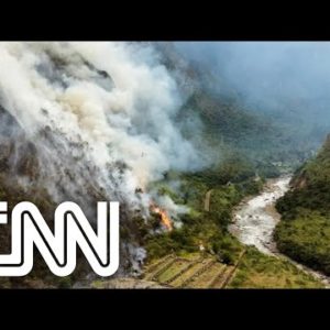 Bombeiros controlam incêndio florestal no Peru | EXPRESSO CNN