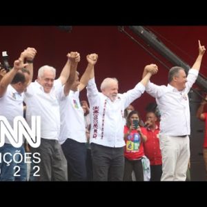Lula discursa durante evento de pré-campanha em Salvador | CNN SÁBADO