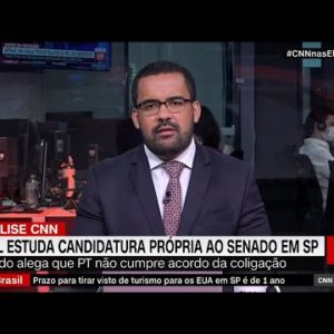 Análise CNN | Leandro Resende fala sobre insatisfação do Psol com coligação em SP