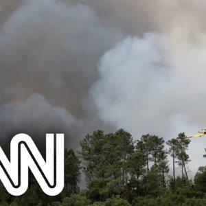 Portugal enfrenta maior incêndio florestal desde 2017 | CNN PRIME TIME