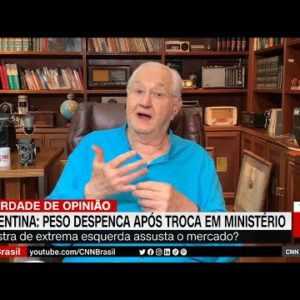 Boris Casoy: Populismo prejudicou economia argentina - Liberdade de Opinião