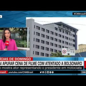 Ministro manda PF apurar cena de filme com atentado a Bolsonaro | CNN DOMINGO