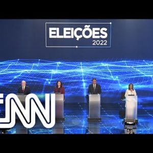 Debate reúne pela primeira vez candidatos à Presidência | NOVO DIA